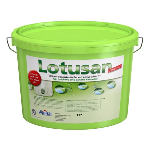 Silikonowa farba fasadowa z efektem lotosu  SÜDWEST Lotusan®