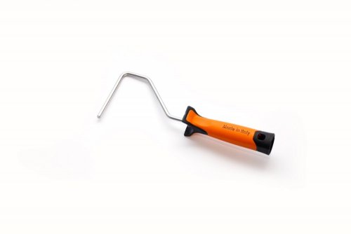 Roller handle two-coloured 10 cm - Handle dimension: Length 100mm / Ø 6mm - short