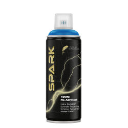 Akrylowa matowa farba w sprayu SPARK – błękitny 400 ml