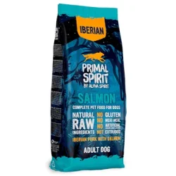 PRIMAL SPIRIT kutyatáp ibériai sertéshússal és lazaccal 12kg