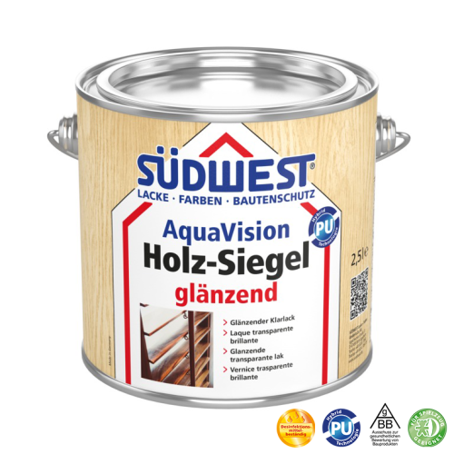 Przezroczysty lakier do drewna AquaVision® połysk