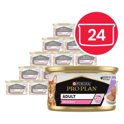 PURINA PRO PLAN Cat DELICATE finom pástétom magas pulykatartalommal 24x85g
