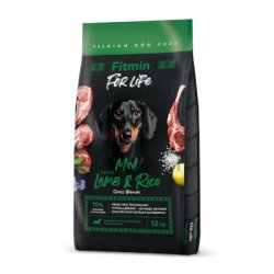 FITMIN dog For Life Adult Mini Lamm & Reis 12+2kg