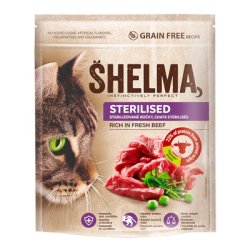 SHELMA Adult Sterile s čerstvým hovädzím mäsom 750g