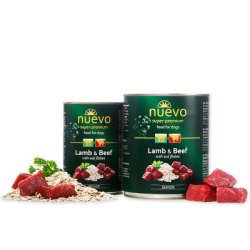 NUEVO dog Senior Lamb & Oat Flakes