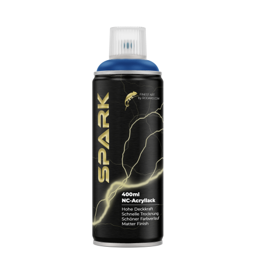 Acryl-Mattsprayfarbe SPARK – kobaltblau 400 ml