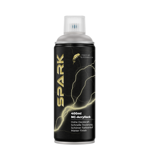 Acrylic Matte Spray Paint SPARK – medium grey 400 ml