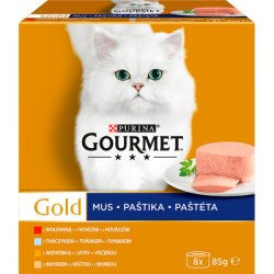 GOURMET Gold Multipack paštete 8 x 85 g