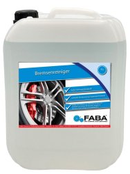 Féktisztító gépjárművekhez és motorkerékpárokhoz FABA Bremsenreiniger 5 L