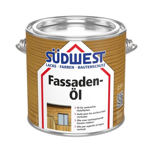 Fassaden-Öl - Farbtöne: 8942 Bangkirai, Verpackung: 2,5l