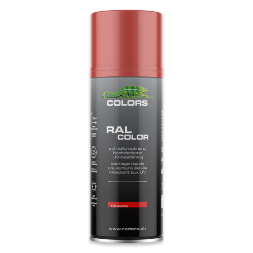 COLORS Sprühlack - 400ml Spraydose - Farbtöne: RAL7001 - Silbergrau, Verpackung: 400ml