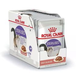 Royal Canin Cat STERILISED falatok szószban 12 x 85 g
