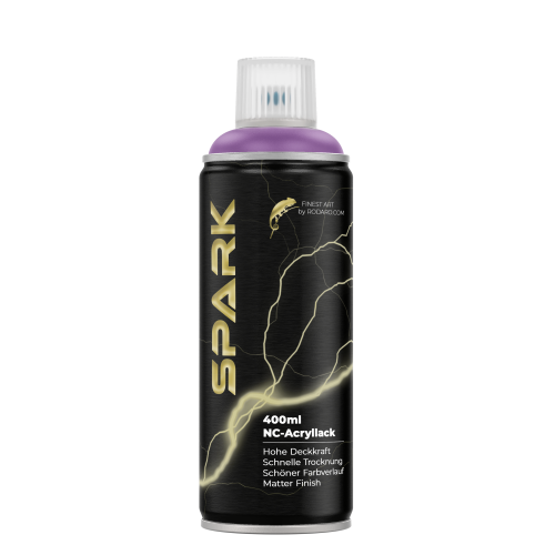Akrylová matná farba v spreji SPARK - hroznovo fialová 400 ml
