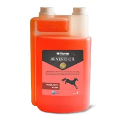 FITMIN Benefit oil lososový olej pro kone 1L
