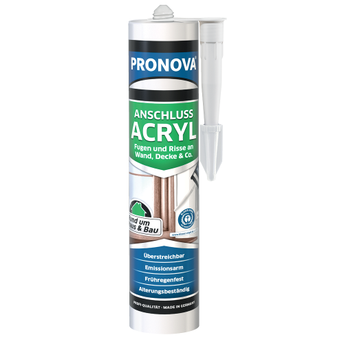 Hochwertige Acryldichtmasse - Farbtöne: Braun, Verpackung: 300 ml