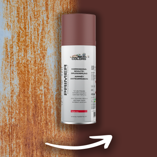 COLORS Korrosionsschutzgrundierung Sprühlack rotbraun - 400 ml Spraydose