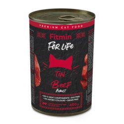 FITMIN cat For Life Adult Beef & Poultry in gravy 400g