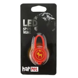 HAPPET LED spot lámpa szilikon piros 1 db