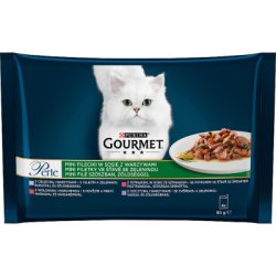 GOURMET Perle Multipack pisztráng, marhahús, vadhús, borjúhús 4x85g