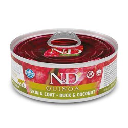 N&D cat Quinoa Duck & Coconut konzerva 80g