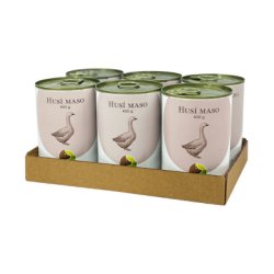BOHEMIA Lúdhús saját levében 6x400g