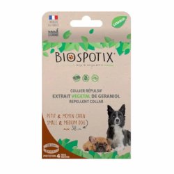 BIOGANCE Biospotix Small dog S-M obojek 38cm