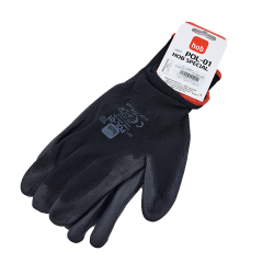 Mănuși de lucru (negre) SPECIAL HOB POL-01