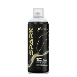 Akrylowa matowa farba w sprayu SPARK – mleczne szkło (biały) 400 ml