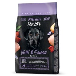FITMIN dog For Life Light & Senior 2,5 kg