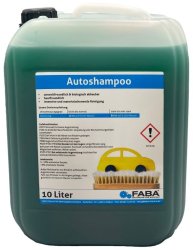 Σαμπουάν αυτοκινήτου συμπυκνωμένο FABA Autoshampoo 10 L