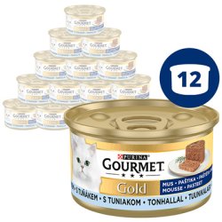 GOURMET Gold pástétom tonhallal 12x85g