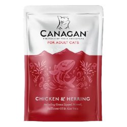 CANAGAN vrećica piletina i haringa 85g