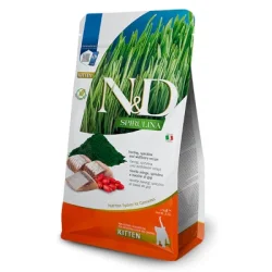 N&D cat SPIRULINA (GF) kitten, herring 1,5kg
