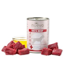 NUEVO Sensitive marhahús kutyatáp 400 g