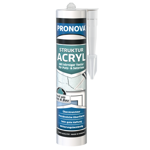 Chit acrilic pentru tencuială - Nuanțe de culoare: Biela, Ambalare: 300 ml