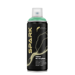Akrylowa matowa farba w sprayu SPARK – miętowa zieleń 400 ml