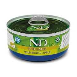 N&D Cat Prime Divlja Svinja i Jabuka konzerva 70 g