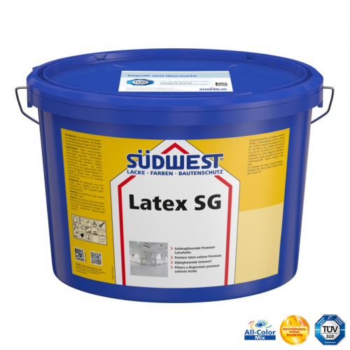 Latex SG - Farbtöne: 9110 weiß, Verpackung: 2,5l