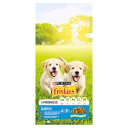 FRISKIES dog Junior s kuřetem a zeleninou s mlékem 15kg