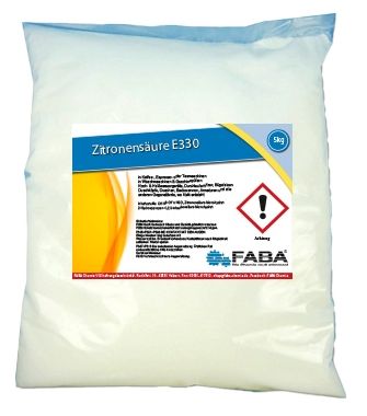 Kyselina citronová potravinářské kvality E330