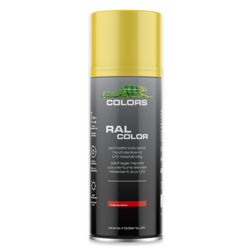 COLORS Sprühlack - 400ml Spraydose - Farbtöne: RAL7001 - Silbergrau, Verpackung: 400ml