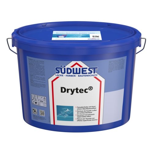 Univerzální rychleschnoucí vodoodpudivá matná fasádní barva SÜDWEST farba Drytec®