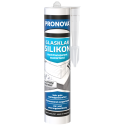 Kristálytiszta szilikon PRONOVA Glasklar Silikon