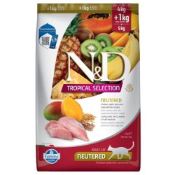 N&D Cat TROPICAL SELECTION (AG) Adult Neutered Huhn 4+1kg