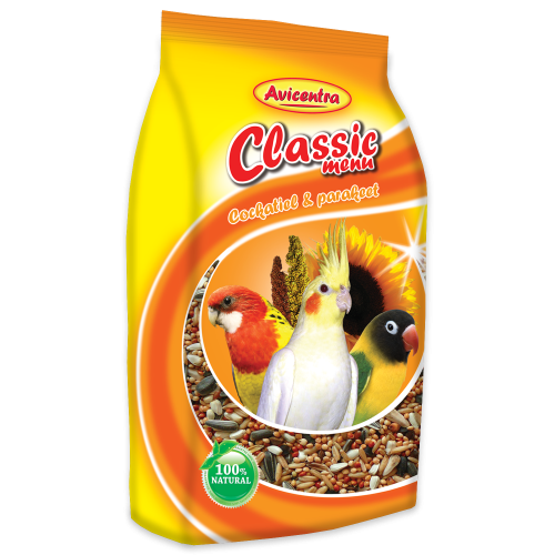 AVICENTRA Classic für kleine Papageien 1kg