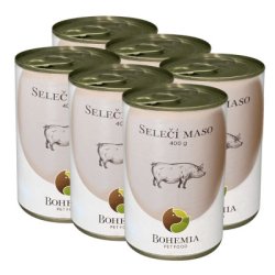 BOHEMIA Sertéshús saját levében 6x400g