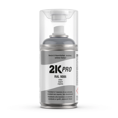 2K-Pro PU-Lacksilber | RAL 9006 glanz