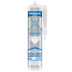 Adeziv hibrid transparent PRONOVA X POWER Ultra Clear