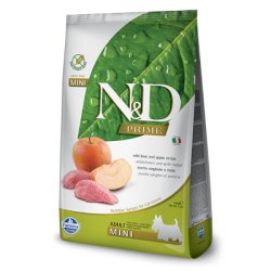 N&D dog PRIME  (GF) Adult Mini Boar & Apple 7kg