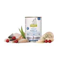 ISEGRIM Adult River: Pstruh s paštrnákom a brusnicami 800g